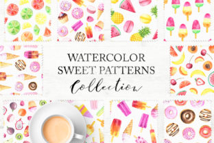15 Watercolor Sweet Seamless Pattern: A Versatile Design Collection for Creative Projects