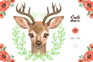 Cute Deer Cliparts for Creative Projects