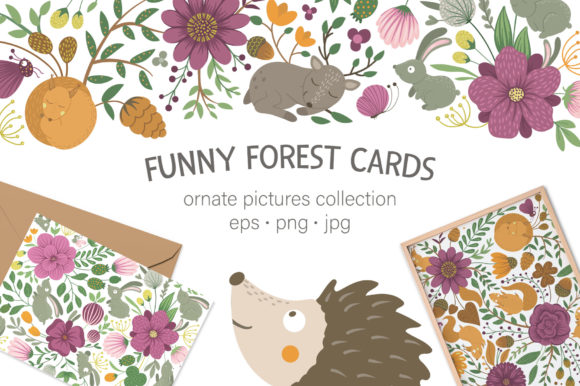 Funny Forest Cards: A Playful Tool for Creativity and Design