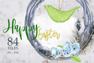 Happy Easter Watercolor Clipart: A Beautiful Collection for Creative Projects