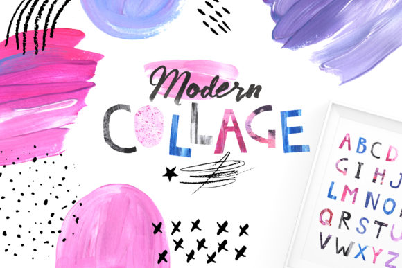 Modern Collage Cutout Set: Everything You Need for Creative Projects