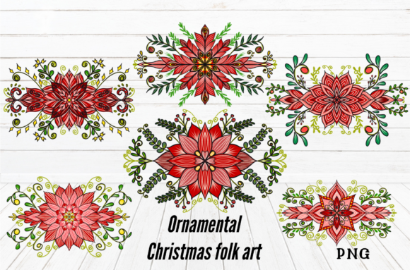 Ornamental Christmas Folk Art: A Guide to Decorative Design and Practical Use