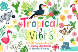 Summer Tropical Cute Vector Pack: Strategic Design Tool for Creative Professionals