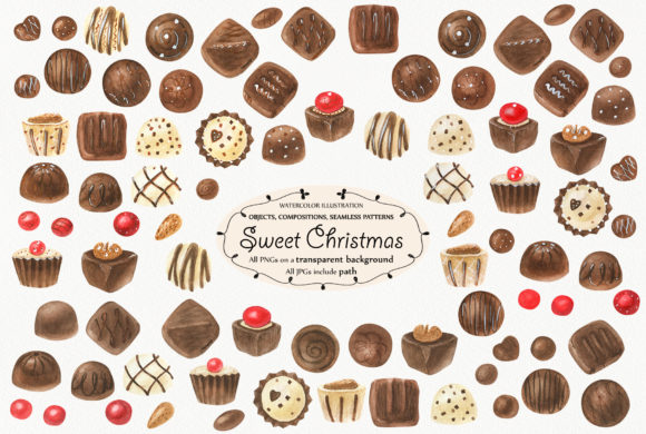Sweet Christmas Watercolor Illustrations in Realism Art-Style: A Comprehensive Guide for Designers and Creators