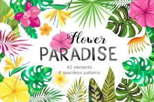 Vector Flower Paradise Set: A Versatile Resource for Designers and Creators